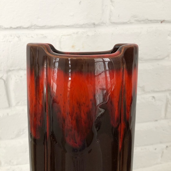 Vintage MCM High Gloss Ceramic Vase - Picture 4 of 5